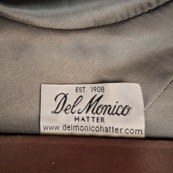 2014 Borsalino Classic Brown Fedora - nearly unworn - Size 57 (7 1/8) - Picture 7 of 9